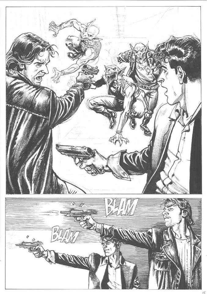 Crossover Dylan Dog - Dampyr