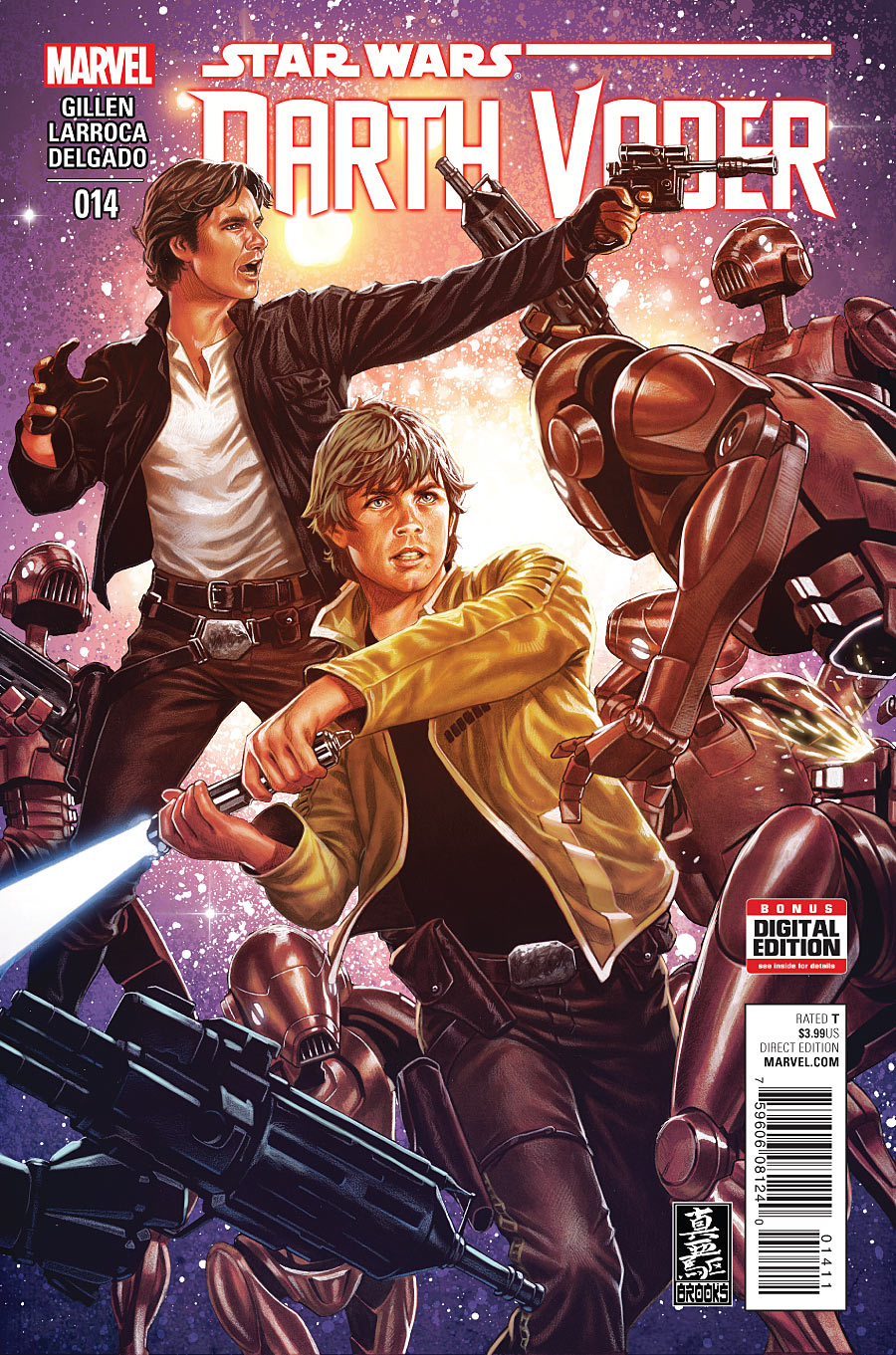 Darth Vader #14, copertina di Mark Brooks