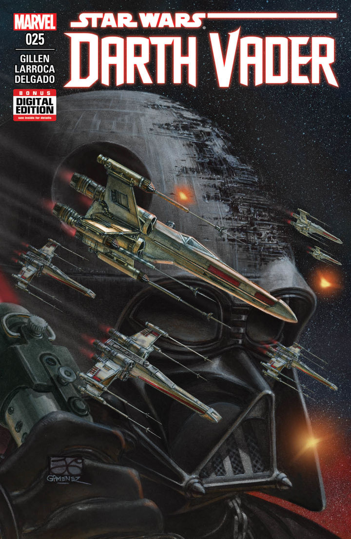 Darth Vader #25, copertina di Juan Gimenez