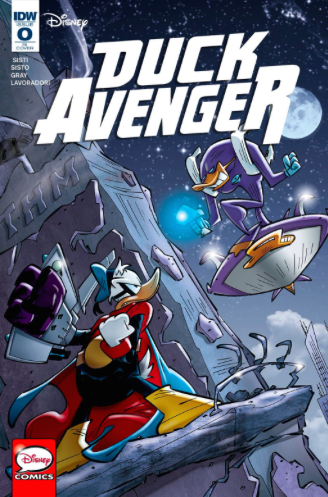 Duck Avenger #1, variant cover di Alberto Lavoradori