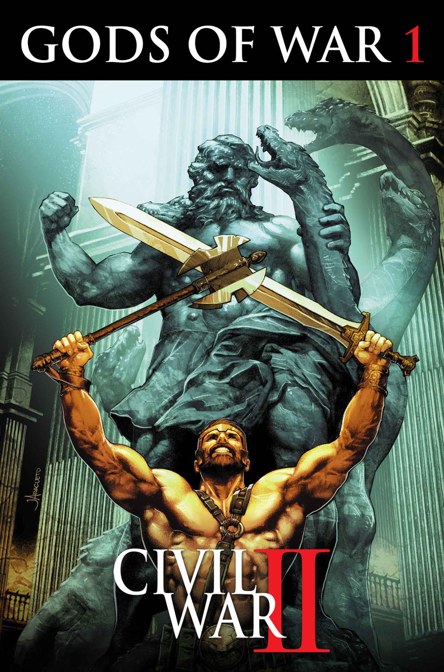 Gods of War #1, copertina di John Tyler Christopher