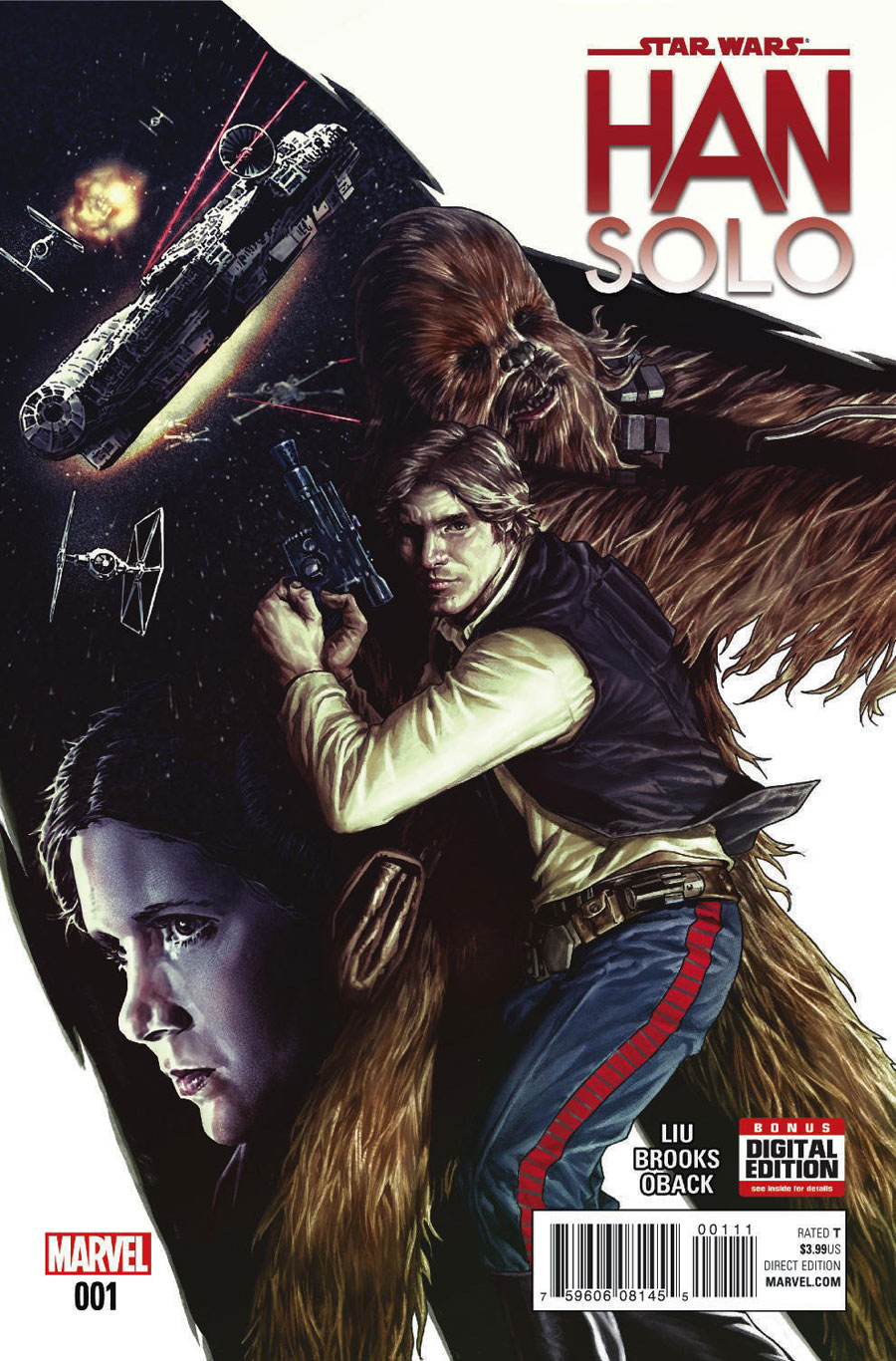 Han Solo #1, copertina di Lee Bermejo