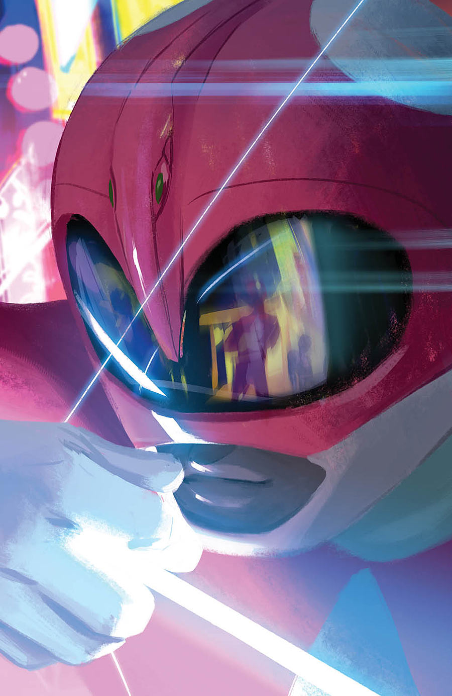 Mighty Morphin Power Rangers: Pink, variant cover di Helen Chen