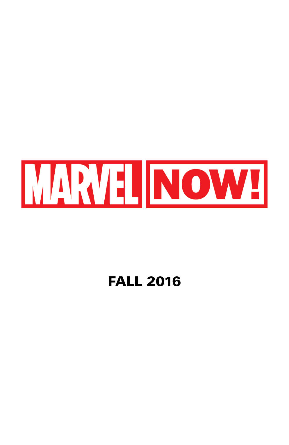 Marvel Now 2016