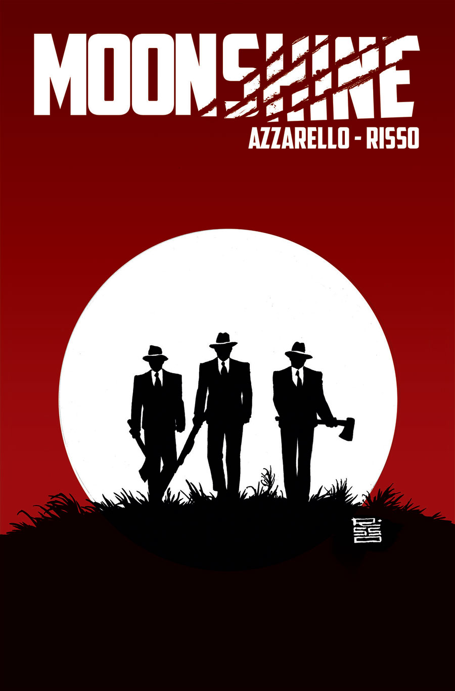 Moonshine #1, copertina di Eduardo Risso