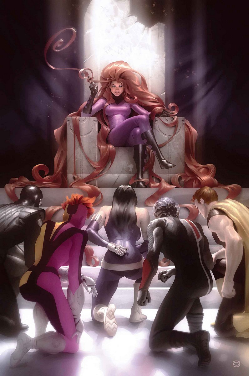 Squadron Supreme #8, copertina di Alex Garner