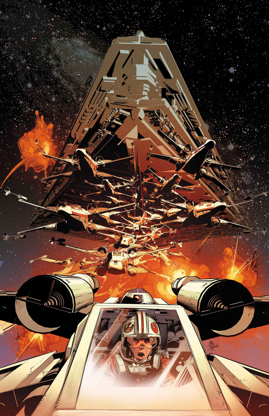 Star Wars #22, copertina di Mike Deodato Jr.