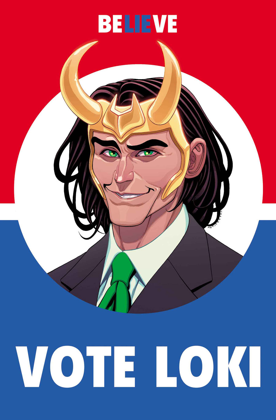 Vote Loki #1, copertina di Tradd Moore