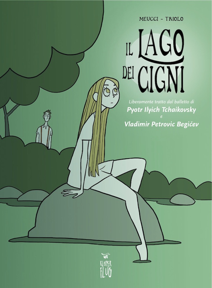 Il Lago dei Cigni, copertina di Elena Triolo