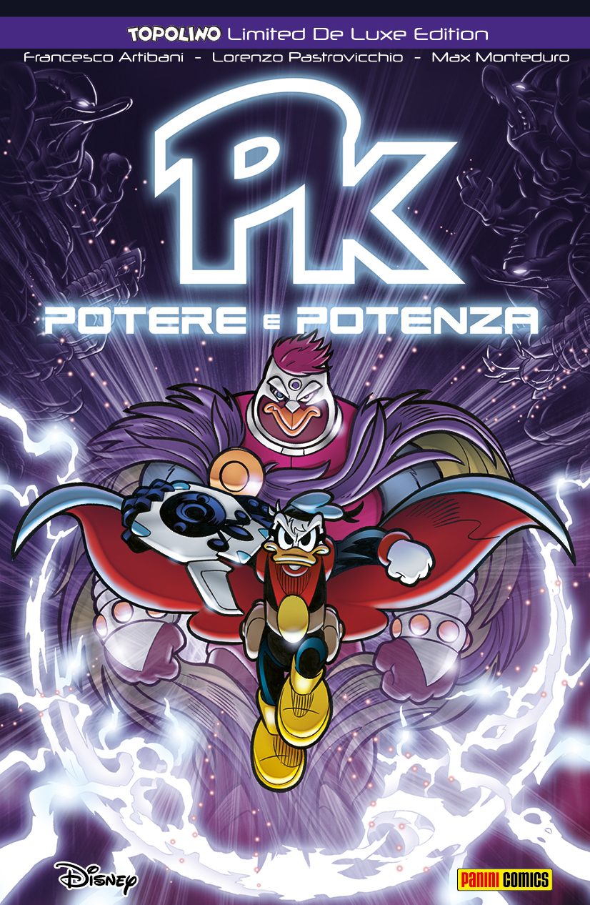 PK: Potere e Potenza - Limited De Luxe Edition, copertina di Lorenzo Pastrovicchio e Max Monteduro