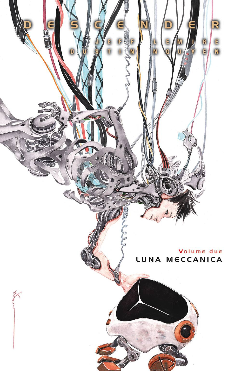 Descender vol. 2: Luna meccanica, copertina di Dustin Nguyen