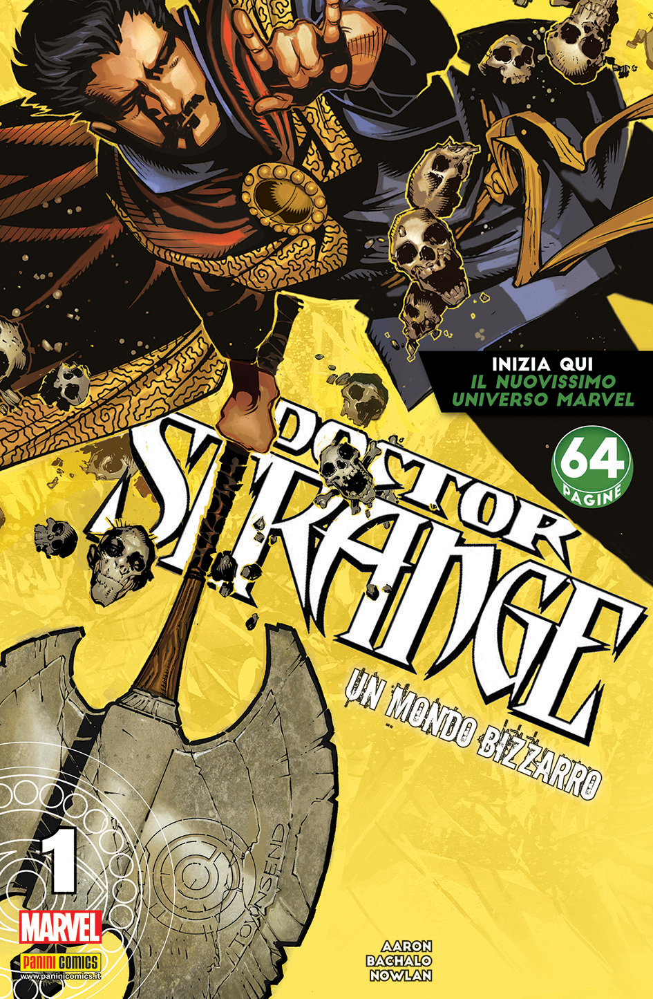 Doctor Strange 1, copertina di Chris Bachalo