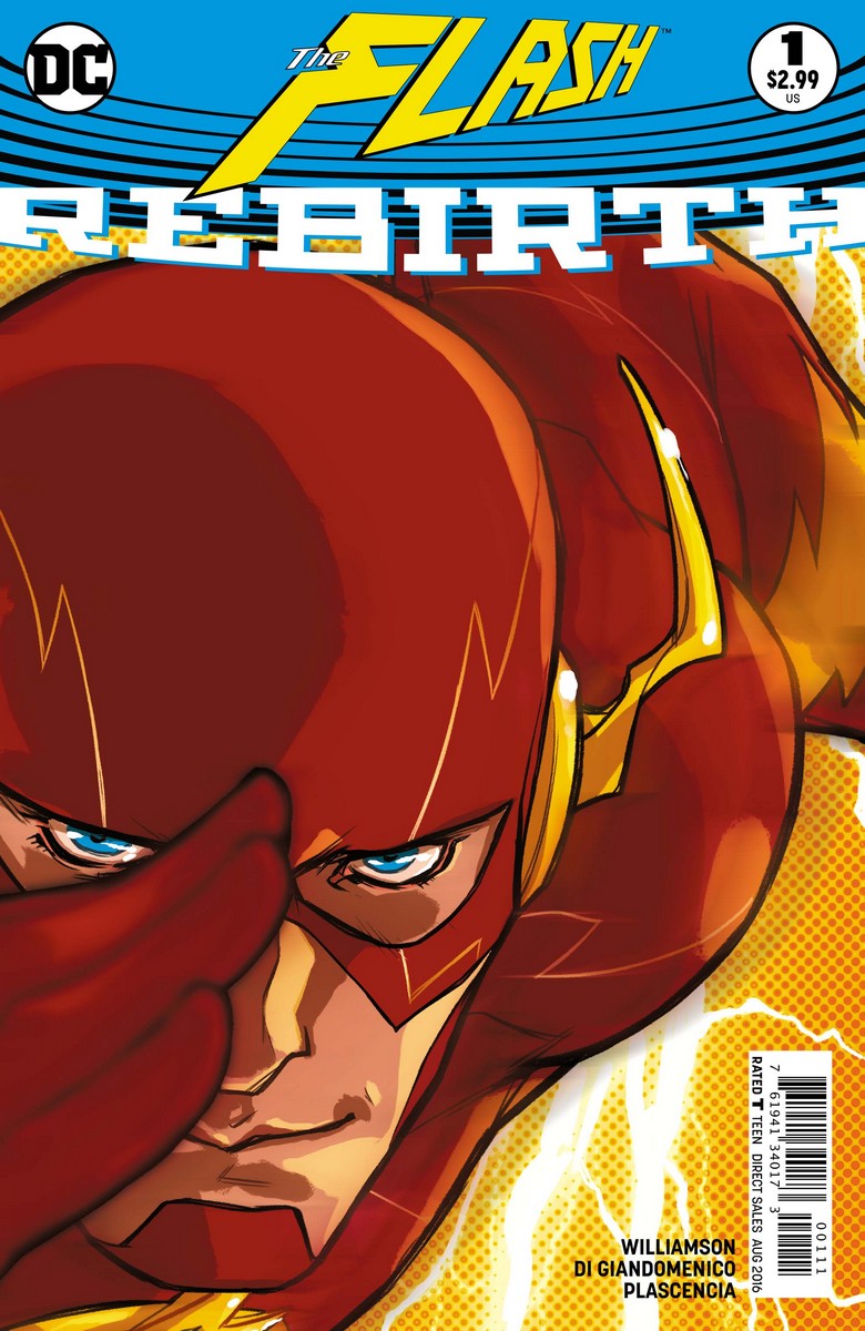 The Flash: Rebirth #1, copertina di Karl Kerschl