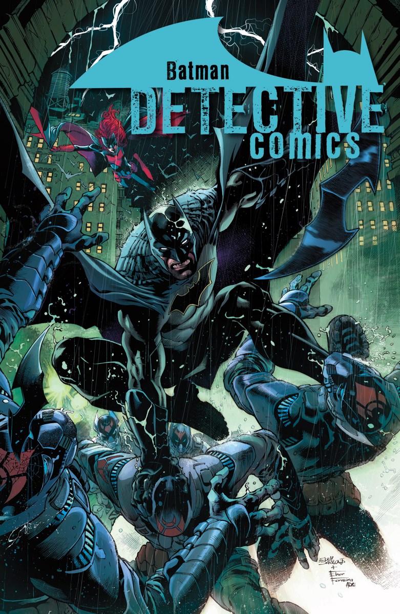 Detective Comics #935, copertina di Eddy Barrows