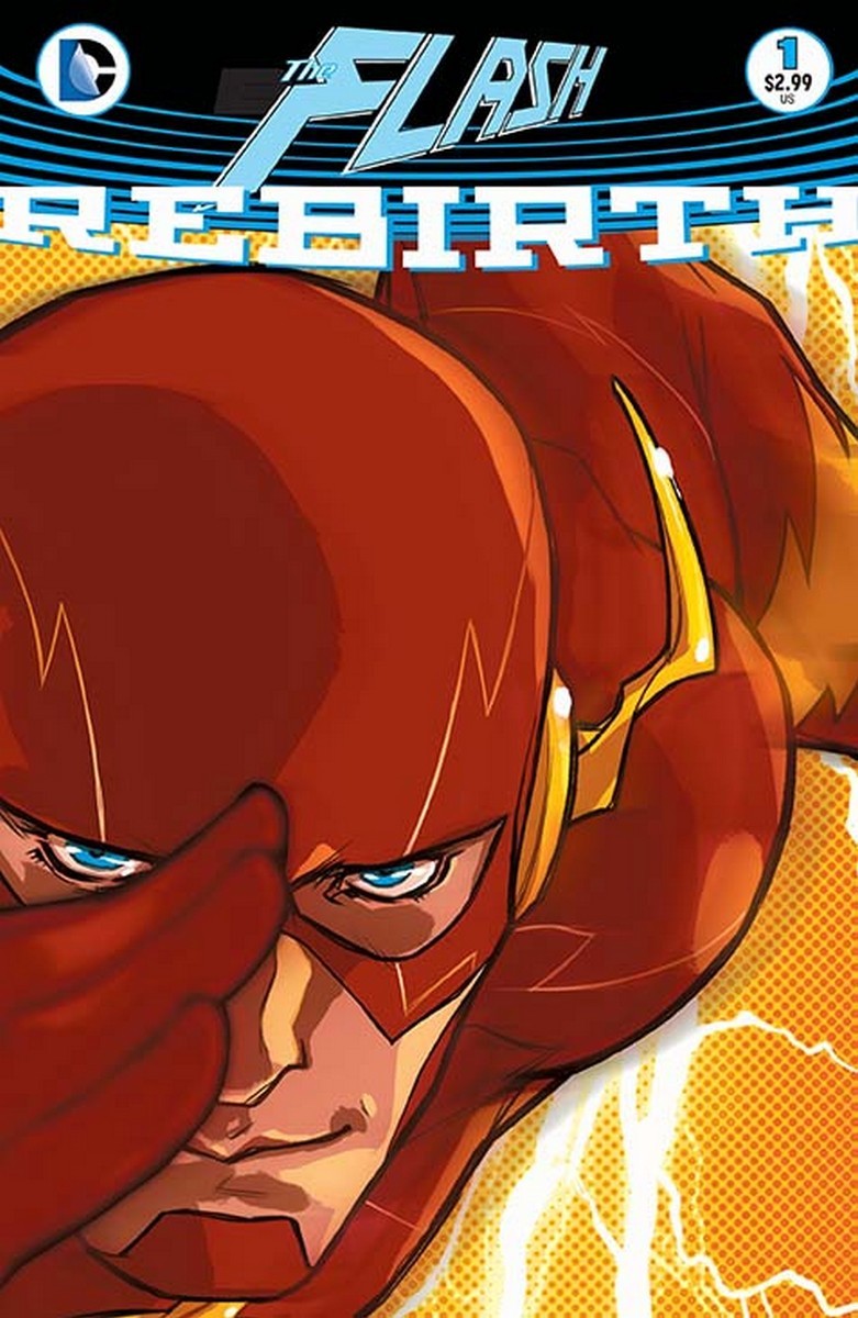 The Flash: Rebirth #1, copertina di Karl Kerschl