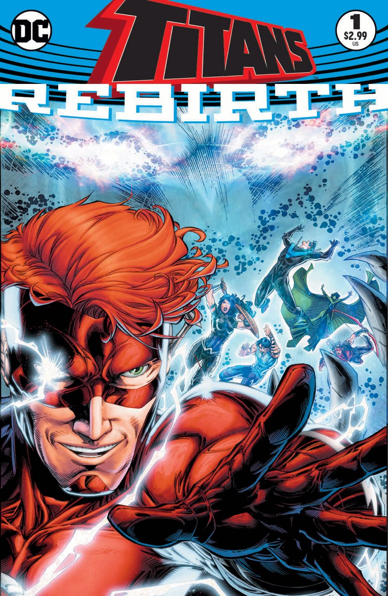 Titans: Rebirth #1, copertina di Brett Booth