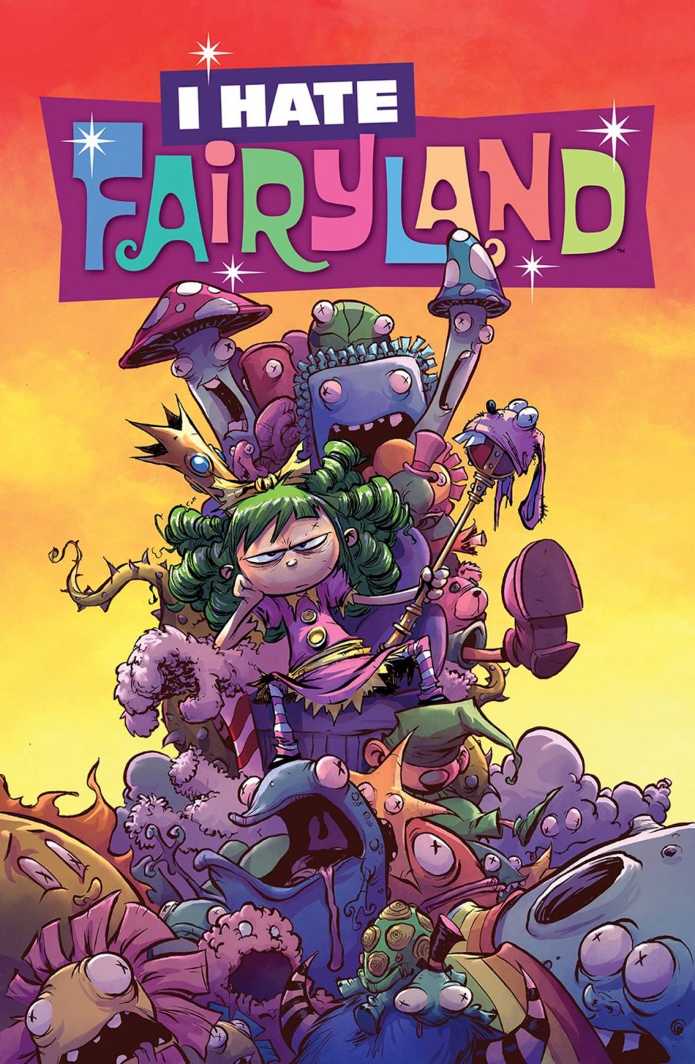 I Hate Fairyland #6, copertina di Skottie Young