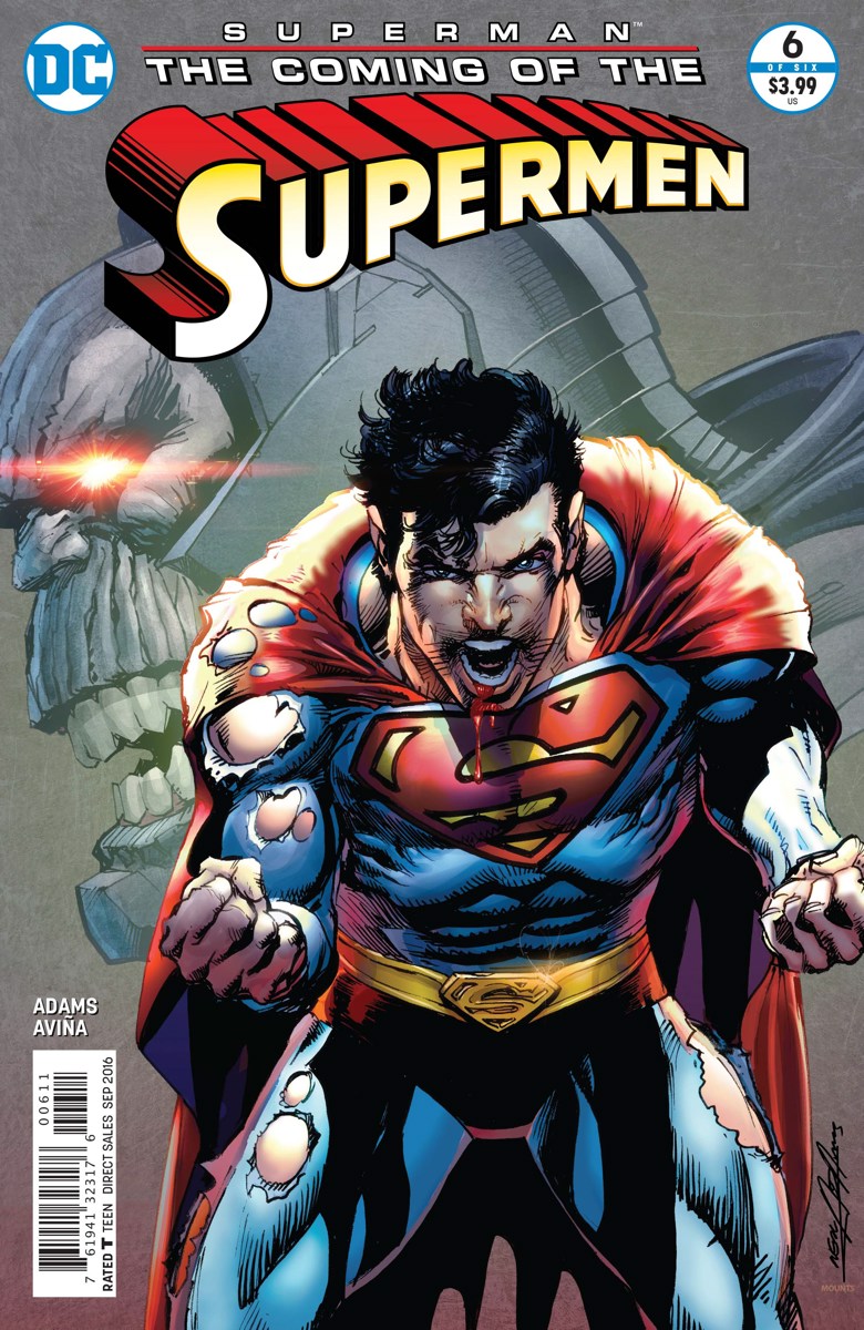 Superman: The Coming of the Supermen #6, copertina di Neal Adams