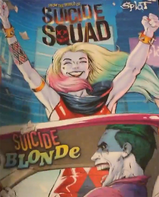 Suicide Squad - Suicide Blonde, copertina