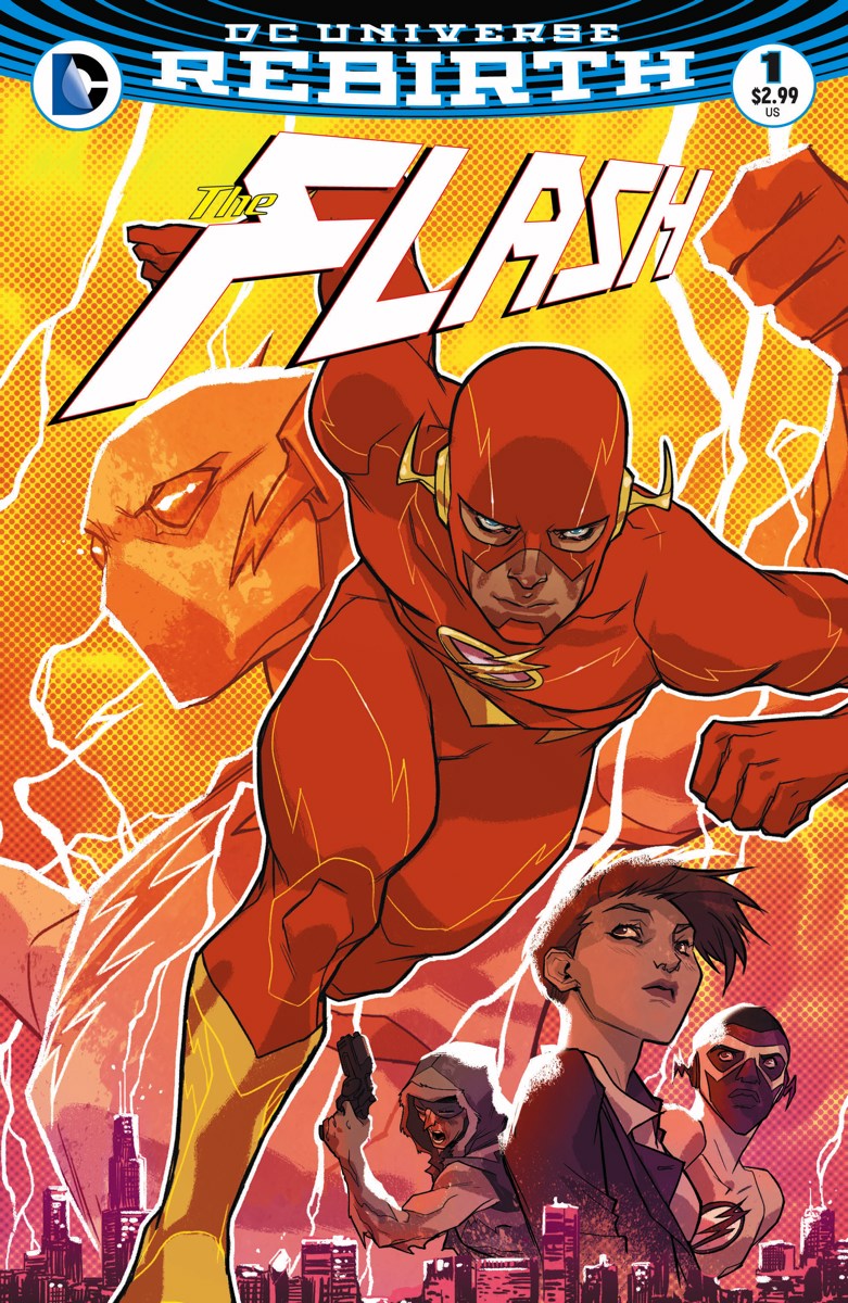 The Flash #1, copertina di Karl Kerschl