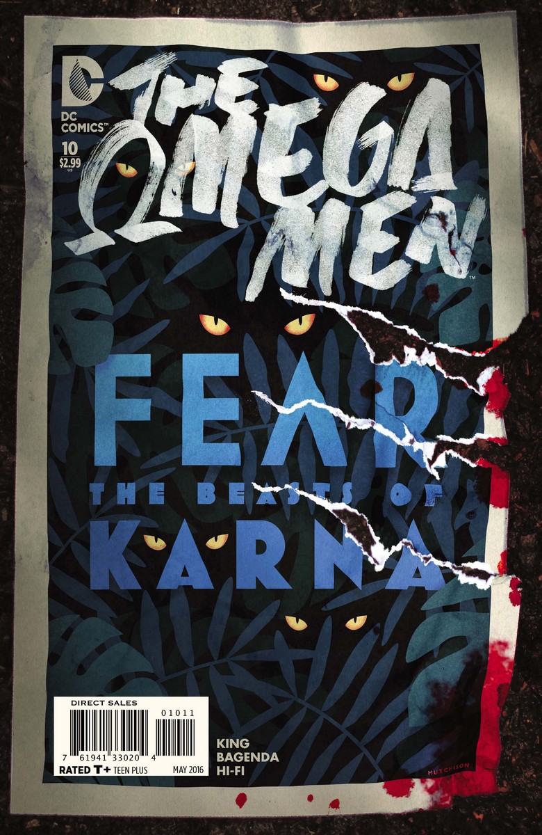 Omega Men #10, copertina di Barnaby Bagenda