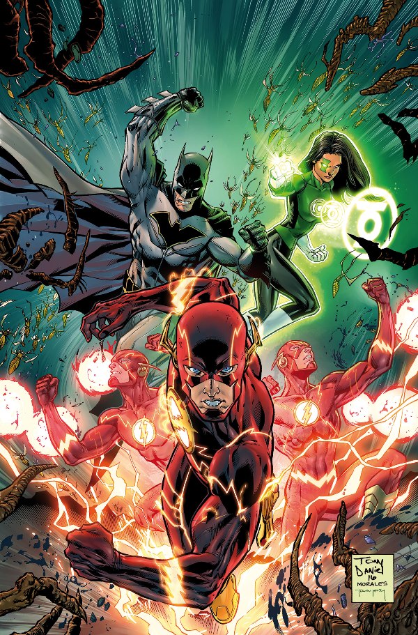 Justice League #2, copertina di Tony S. Daniel