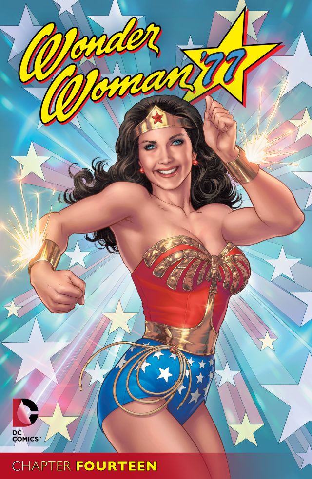 Wonder Woman '77 #14, copertina di Nicola Scott