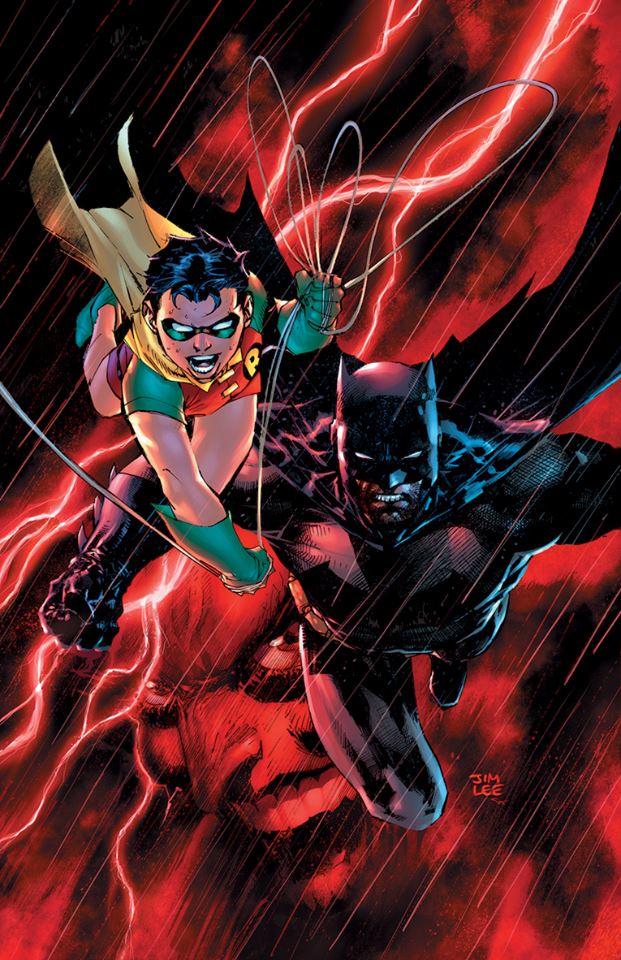 Batman: The Dark Knight Returns - The Last Crusade #1, copertina di Jim Lee