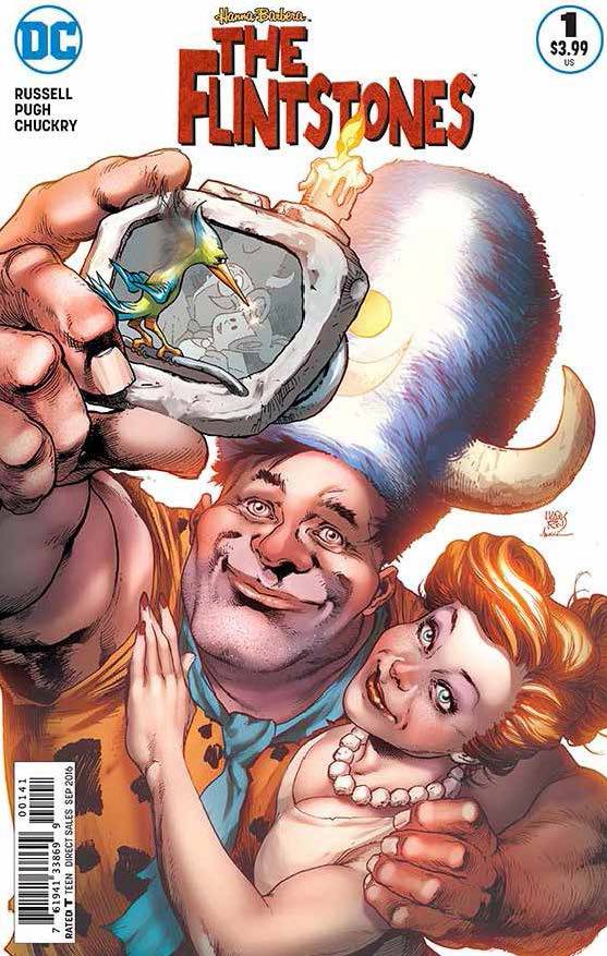 The Flinstones #1, variant cover di Ivan Reis