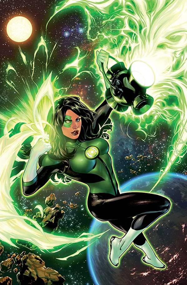 Green Lanterns: Rebirth #1, copertina variant di Emanuela Lupacchino