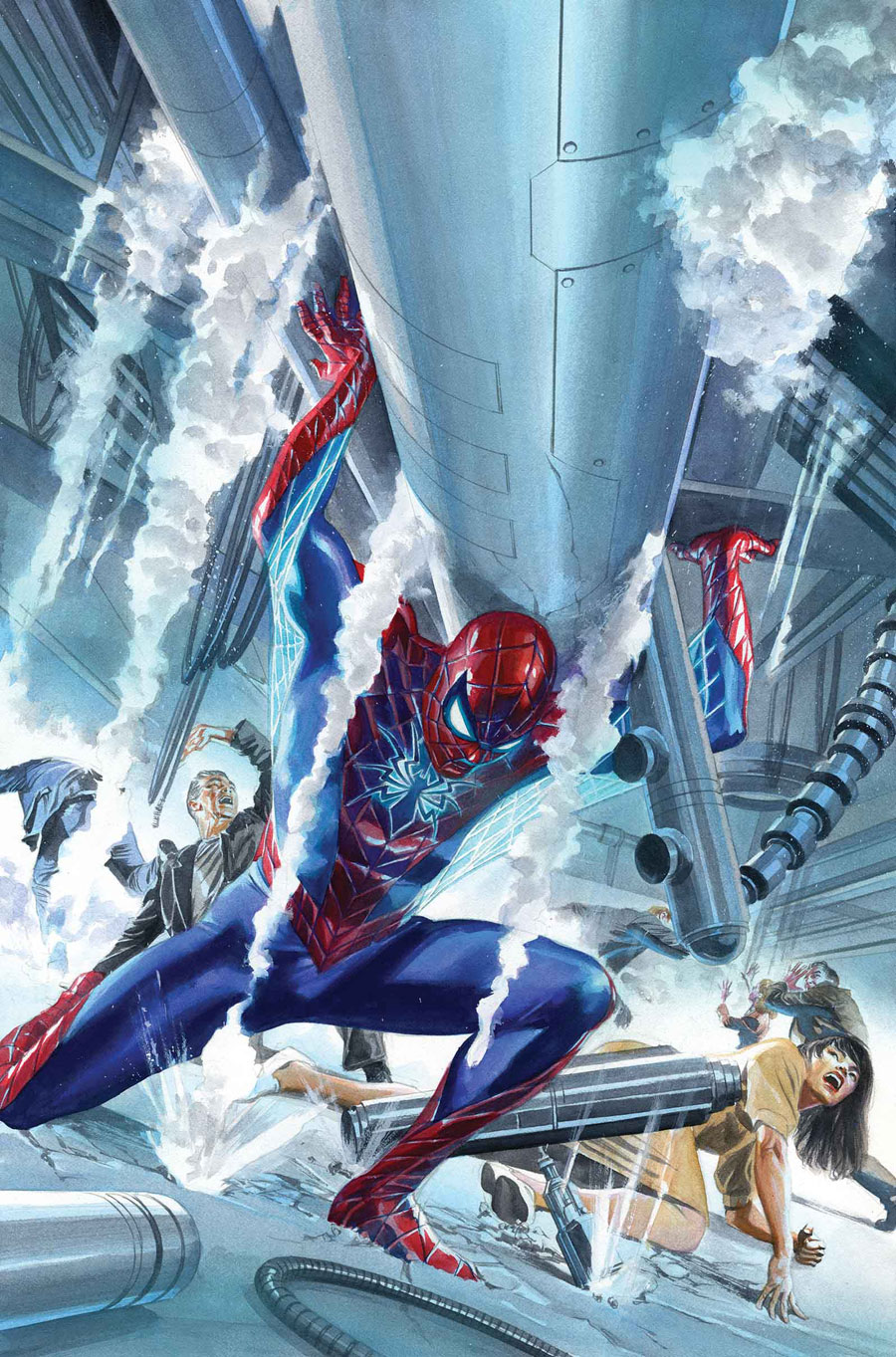 Amazing Spider-Man #16, copertina di Alex Ross