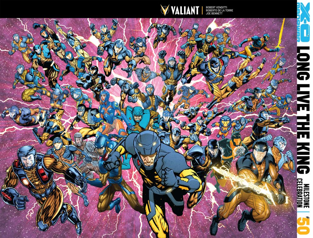 X-O Manowar #50, All Star Jam Cover