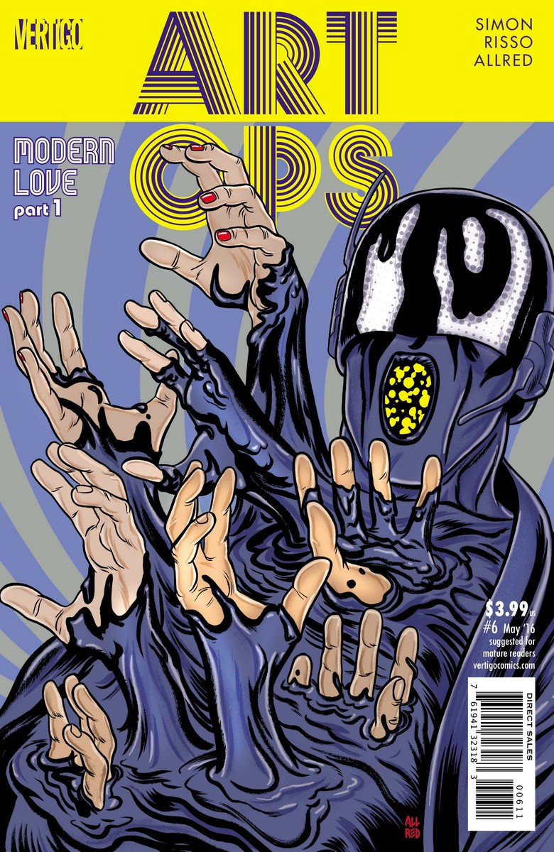 Art Ops #6, copertina di Mike Allred