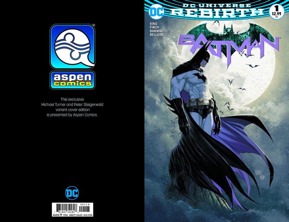 Batman #1, variant cover di Michael Turner