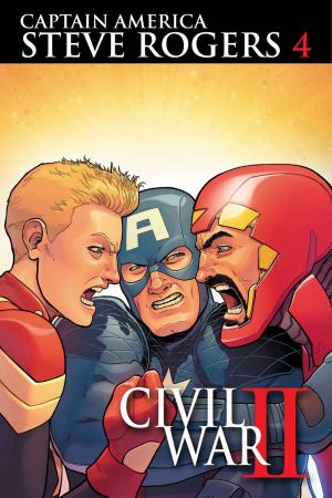 Captain America Steve Rogers #4, copertina di Aaron Kuder