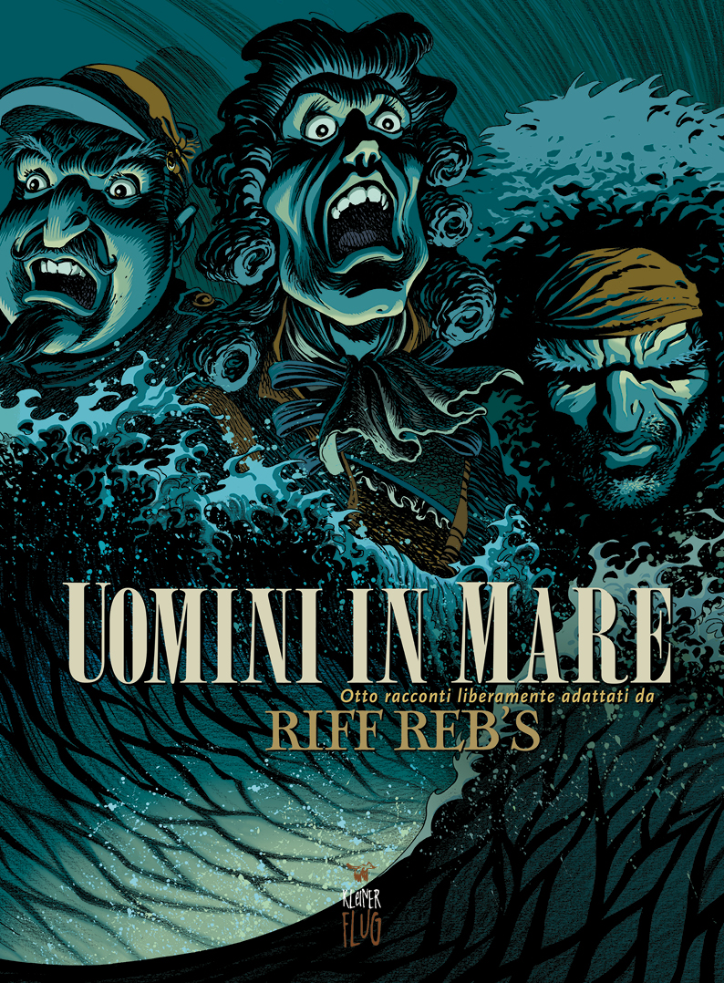 Uomini in mare, copertina di Riff Reb's