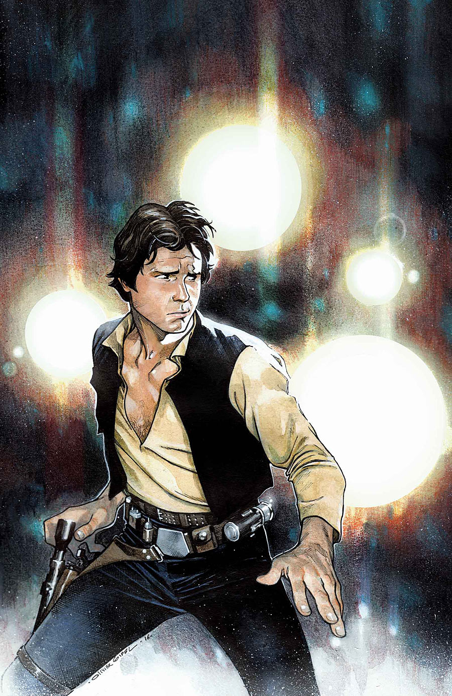 Han Solo #4, copertina di Olivier Coipel