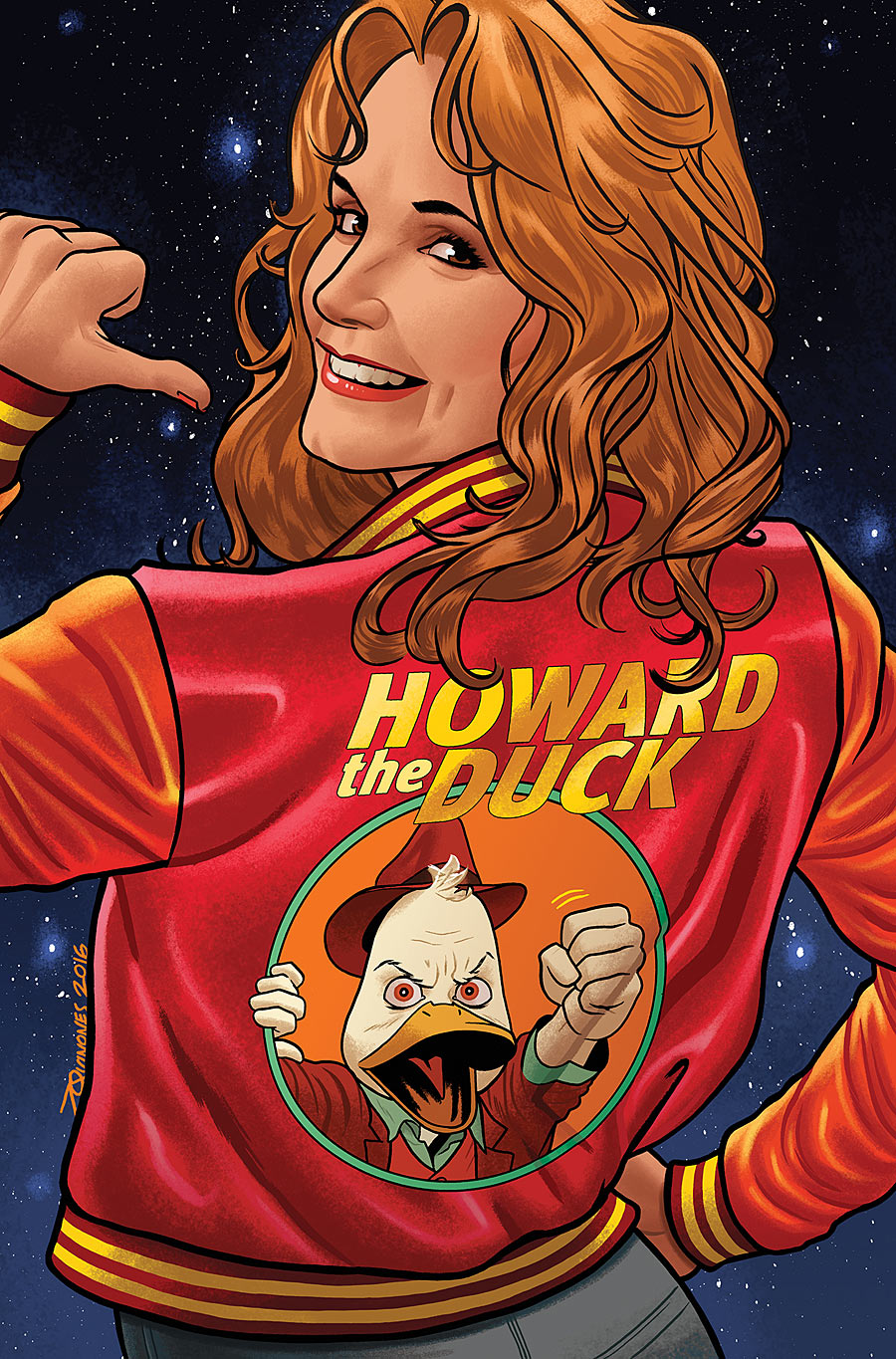 Howard the Duck #9, copertina di Joe Quinones