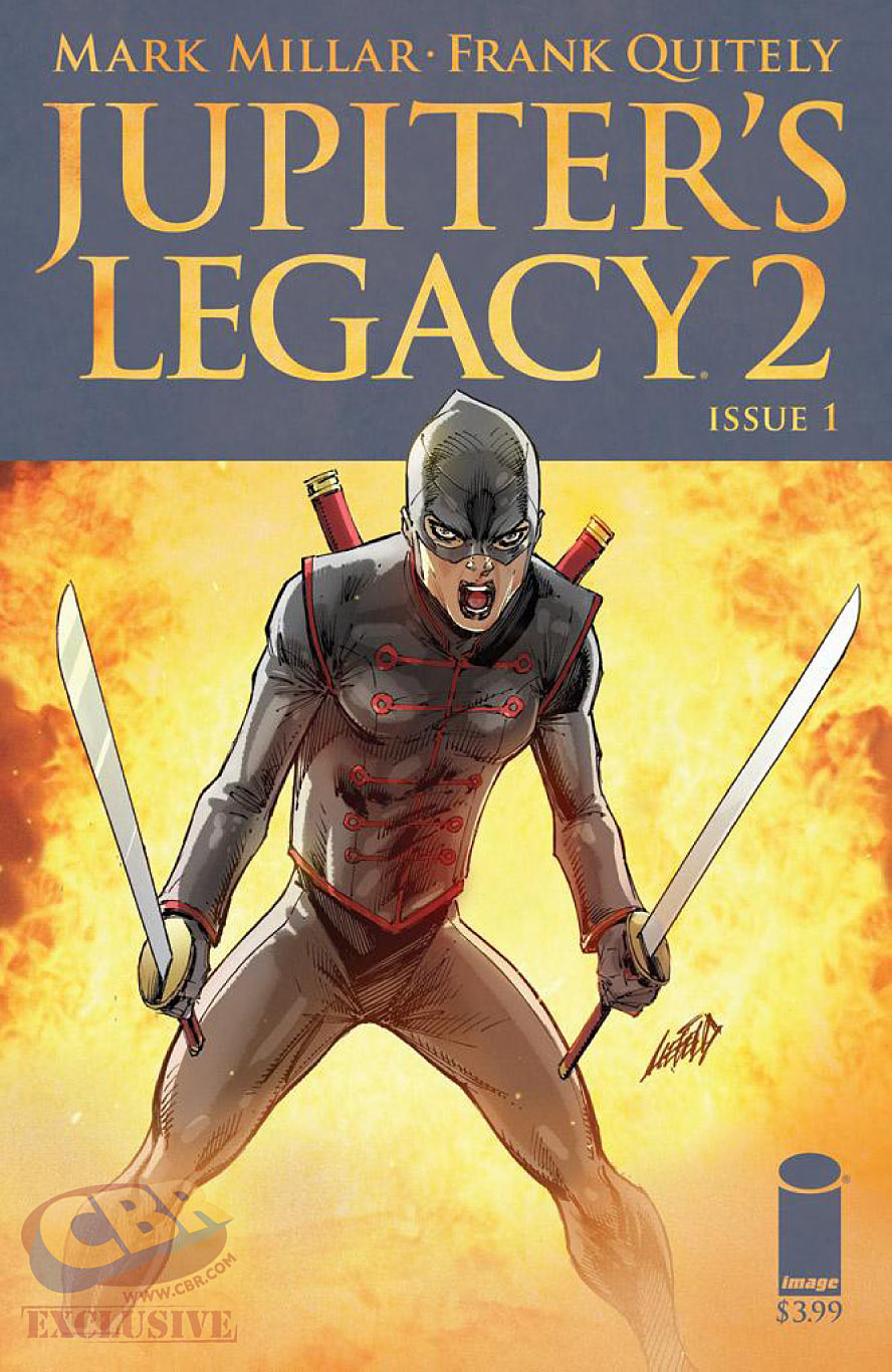 Jupiter's Legacy 2 #1, variant cover di Rob Liefeld