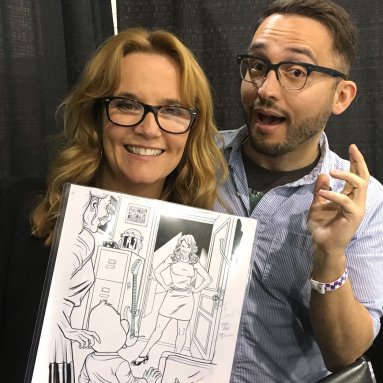 Lea Thompson e Joe Quinones