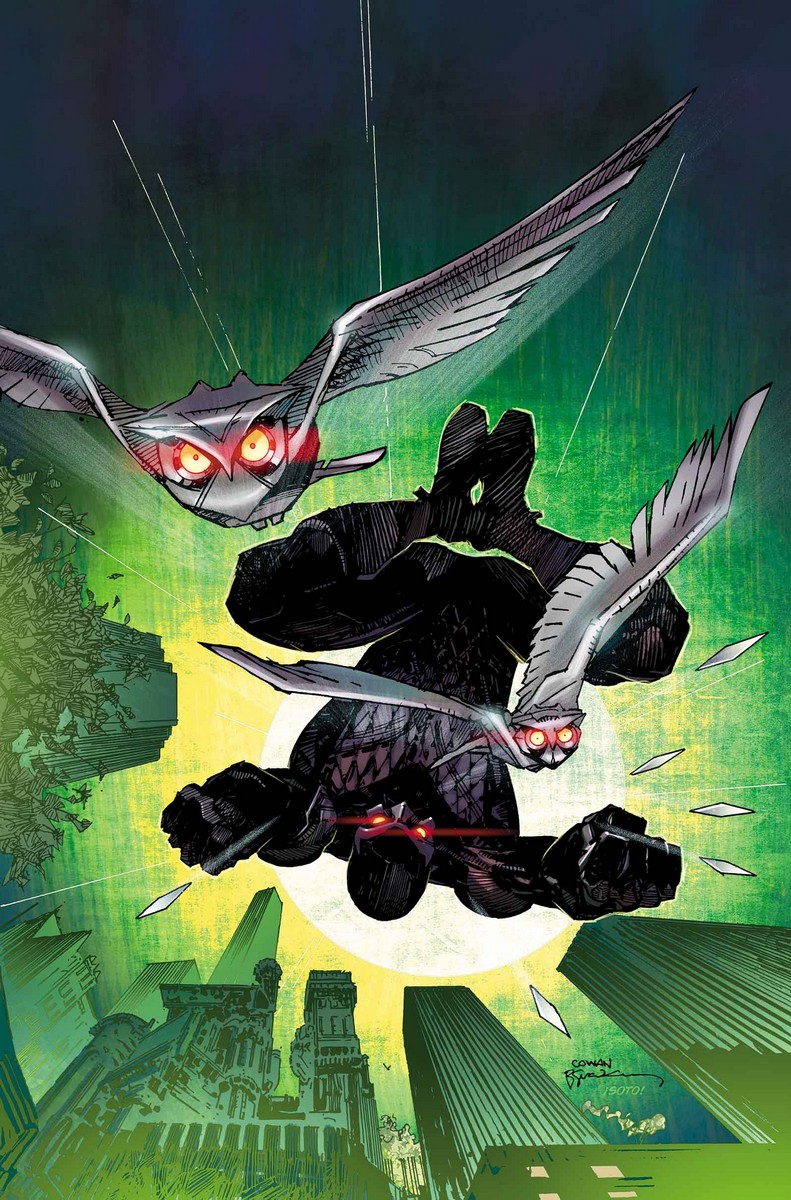 Nighthawk 4, copertina di Denys Cowan