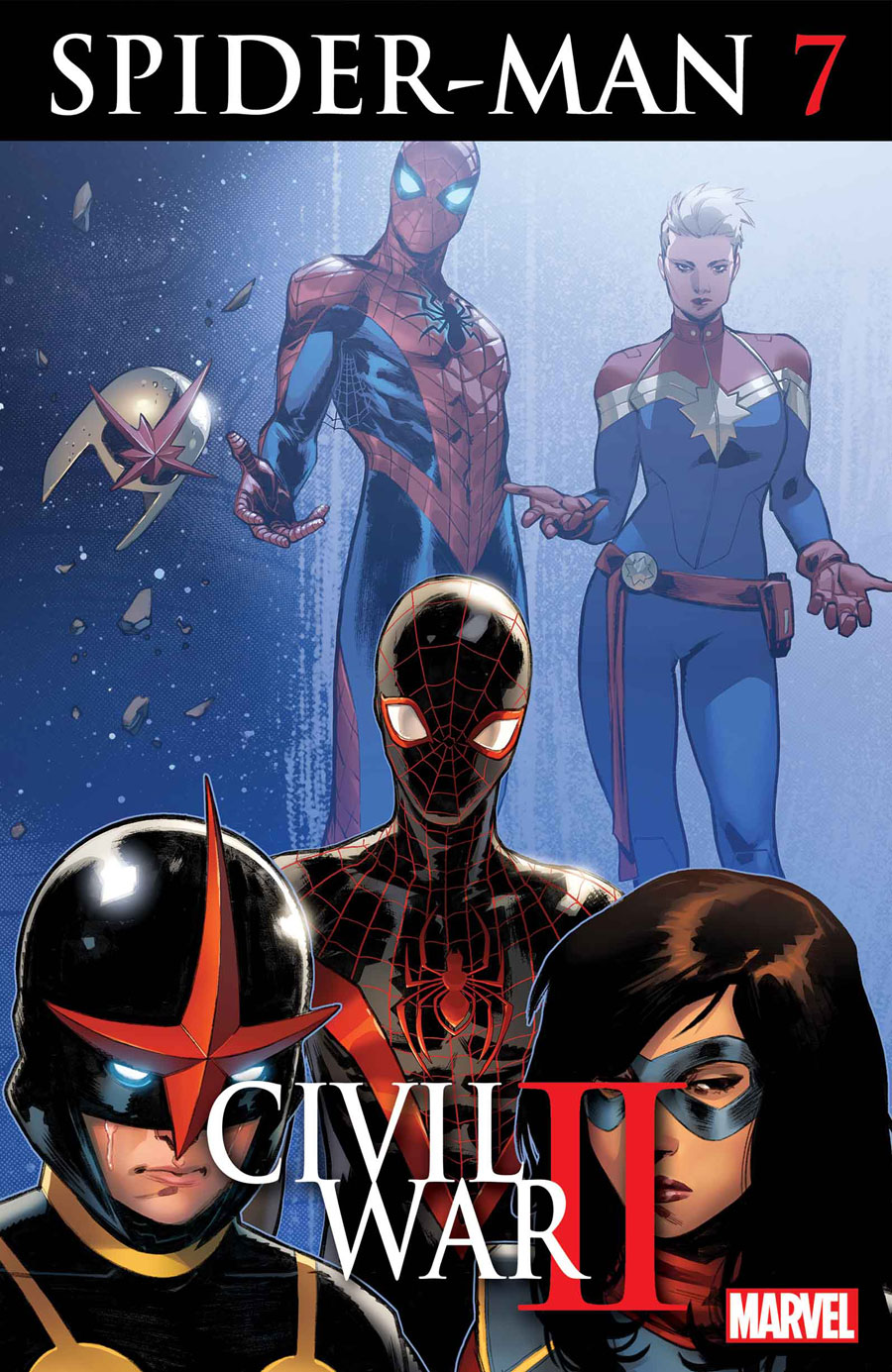 Spider-Man #7, copertina di Sara Pichelli