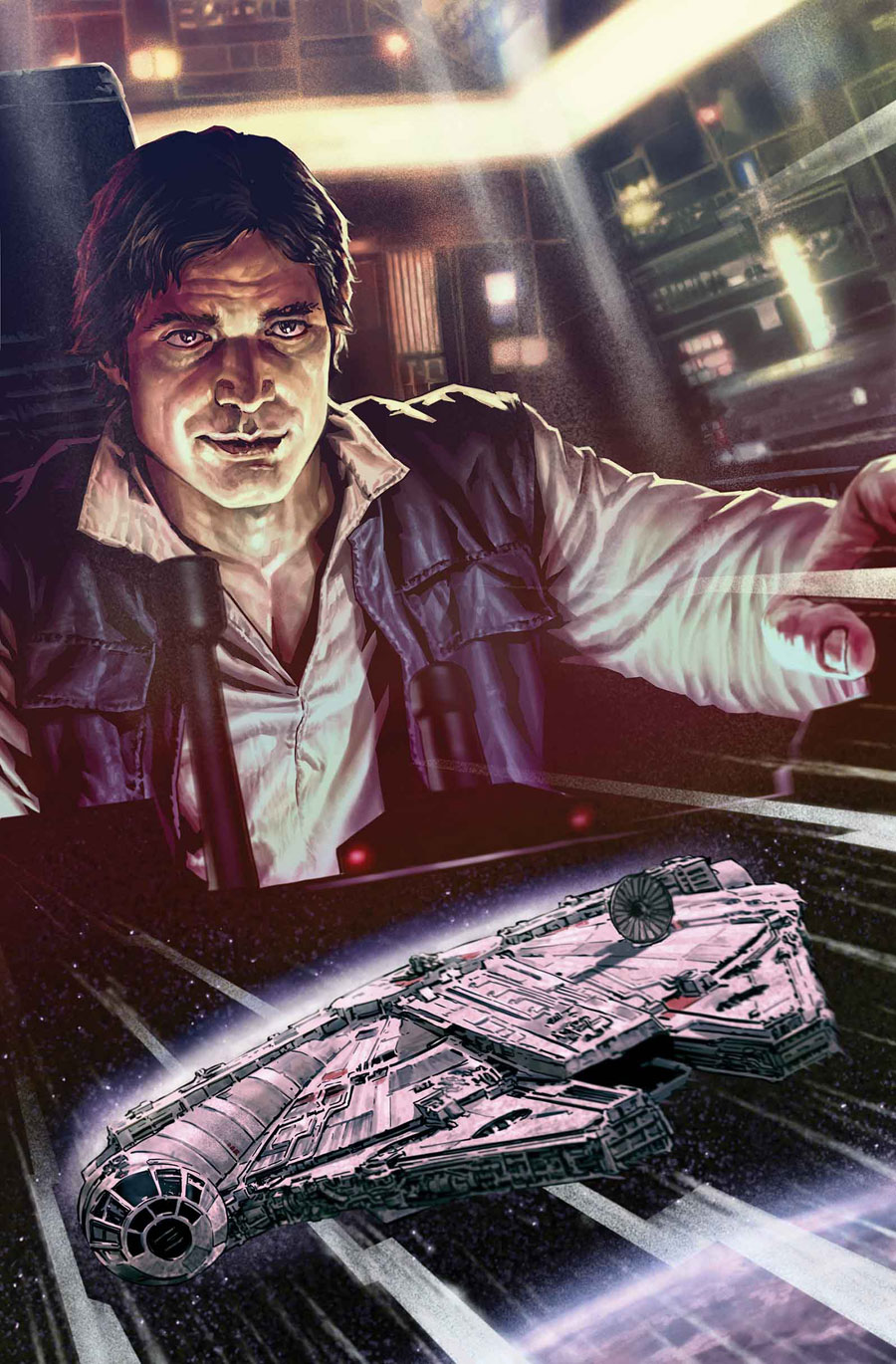 Han Solo #3, copertina di Lee Bermejo