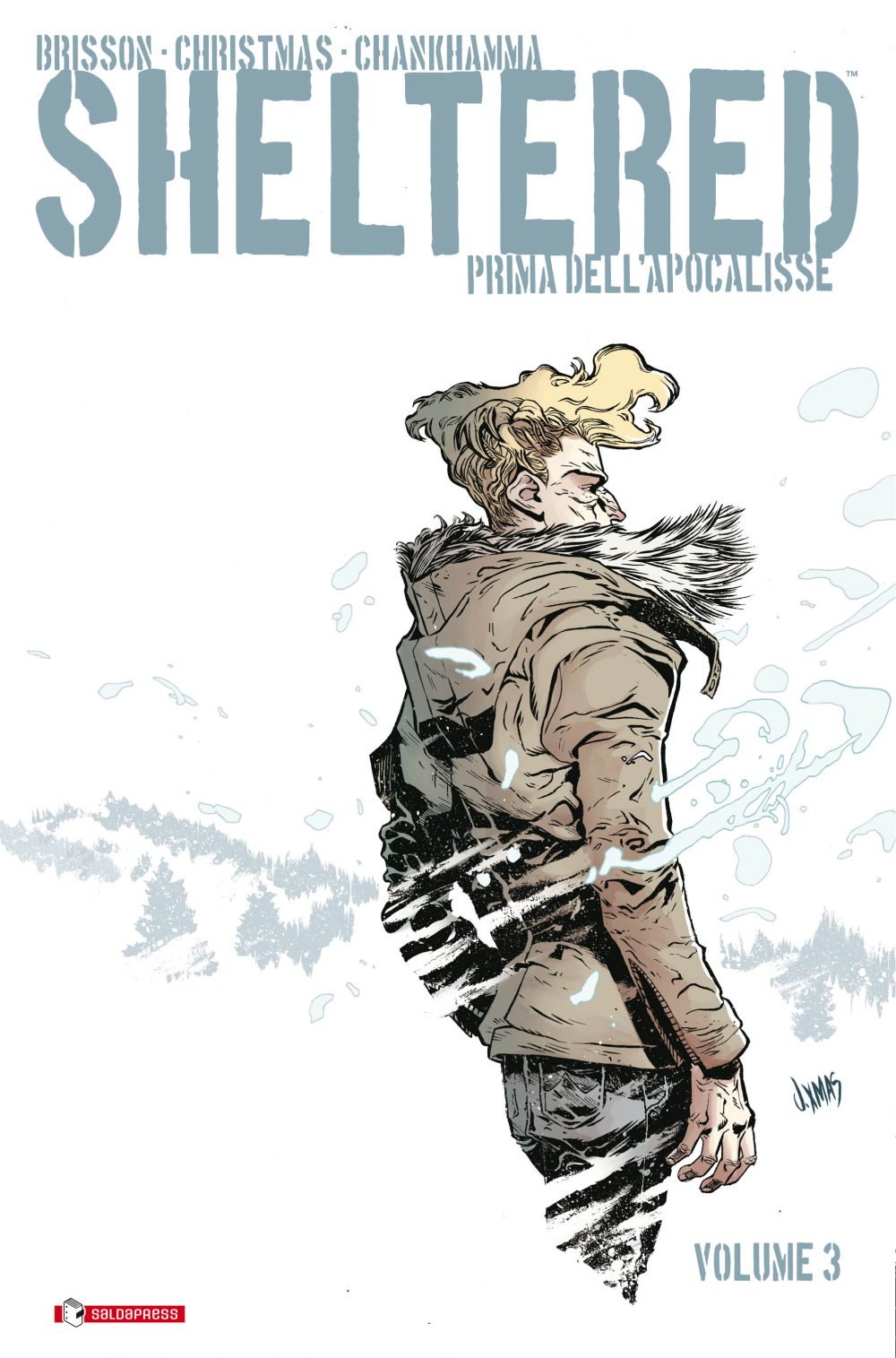 Sheltered vol. 3: Prima dell'apocalisse, copertina di Johnnie Christmas