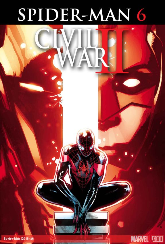 Spider-Man #6, Civil War II, copertina di Sara Pichelli