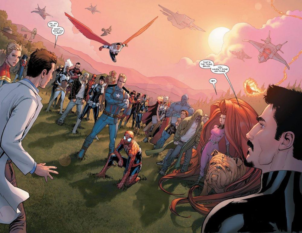 Civil War II #3, anteprima 01