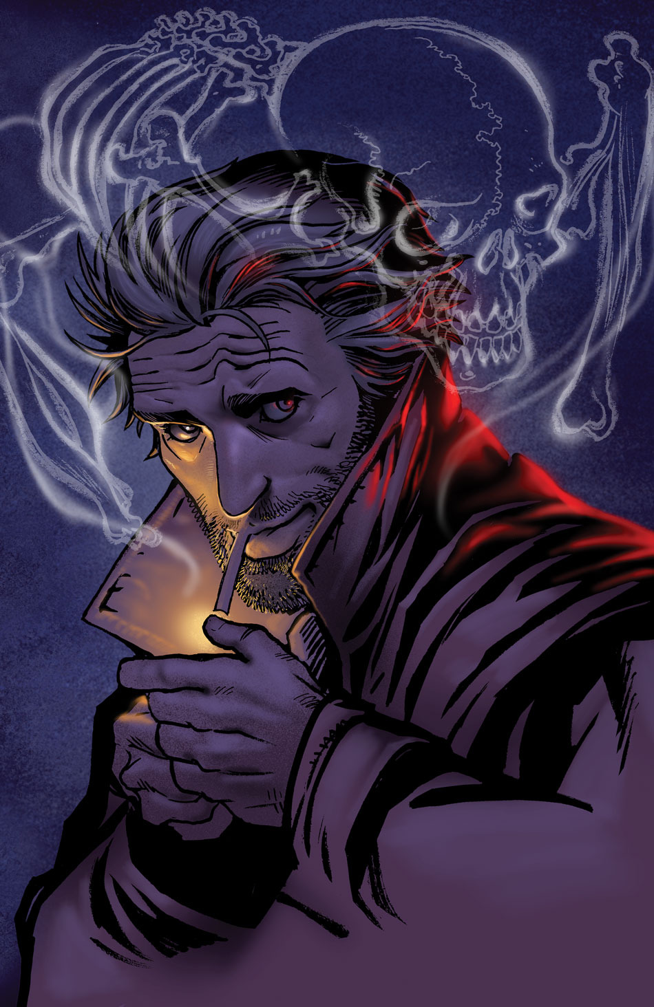 The Hellblazer: Rebirth #1, copertina di Moritat