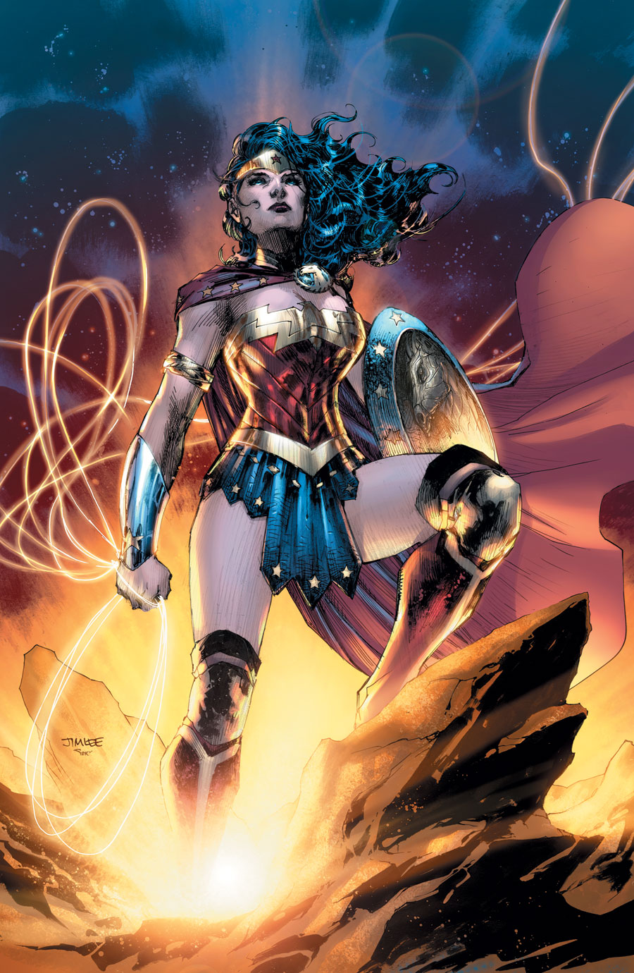 Wonder Woman, promo di Jim Lee