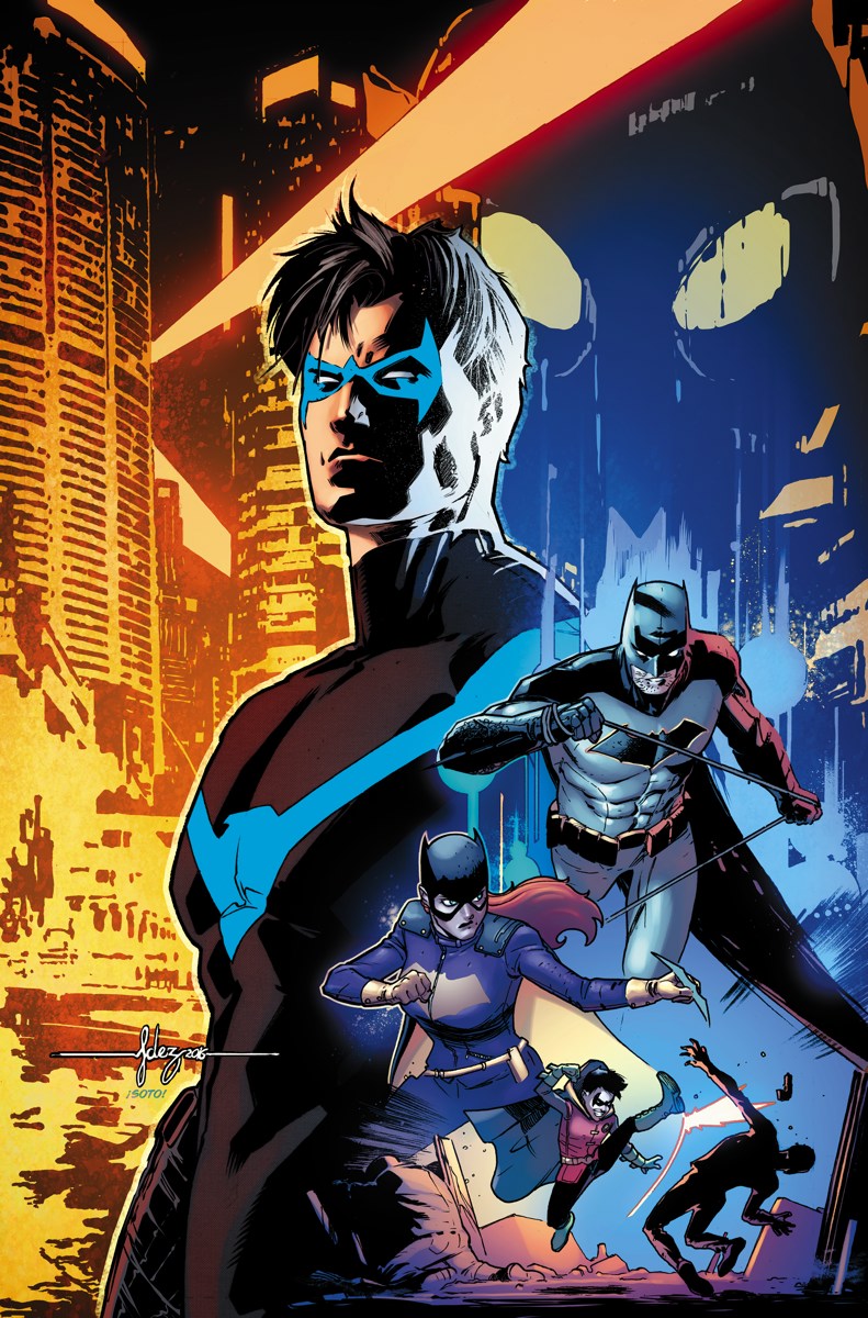 Nightwing #1, copertina di Javier Fernandez