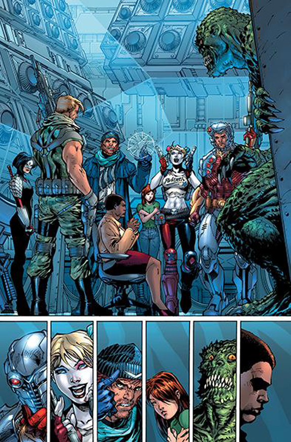 Suicide Squad #1, anteprima 01